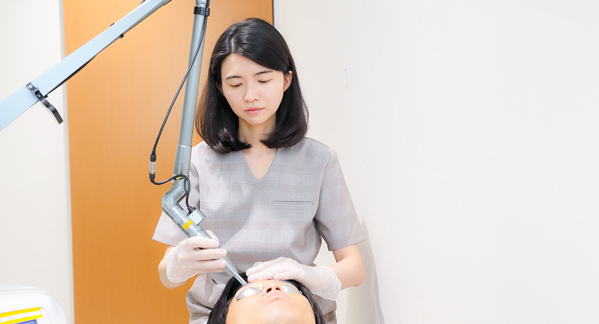 四日市で人気の美容皮膚科、四日市あおば内科・消化器内科クリニックの施術画像